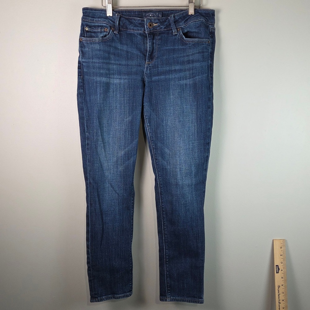 Lucky Brand Lolita Skinny Jeans Women 8/29 Blue Dark Wash Denim